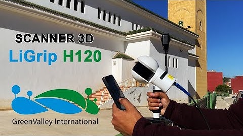 utilisation Scanner 3D Slam lidar Ligrip de greenvalleyintl