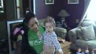 Ava And Meleana Waving To Grandma