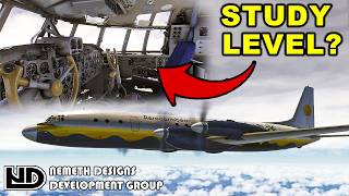 Nemeth Designs Ilyushin Il-18D is Absolutely Stunning!