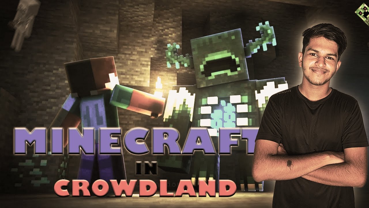 MINECRAFT IN CROWDLAND SERVER   | SARCASTIC THOR  | HINDI GAMEPLAY