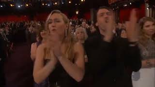 everyone clapping at the oscars