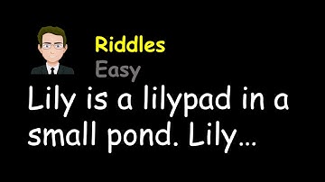 Lily is a lilypad in a small pond. Lily doubles her size each day, On the 20th day