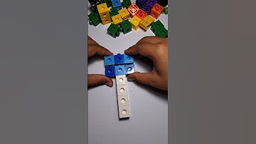 ASMR - DIY popsicle from mathlink cubes #shorts #icecream #diy #sweet