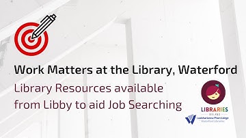 Job Searching Library Resources - Libby
