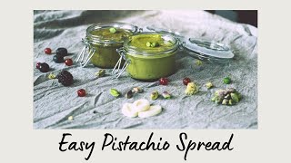 Tutorial Pistachio Spread Recipe