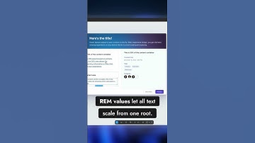 Use Percentages and REM Values in Figma