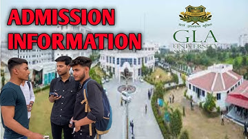 Admission process in GLA University ❤️|| IMPORTANT VIDEO FOR 1st YEAR || #glauniversity #admission