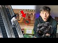 Destroying my Cameraman&#39;s Camera, Then Surprising Him With a NEW ONE!