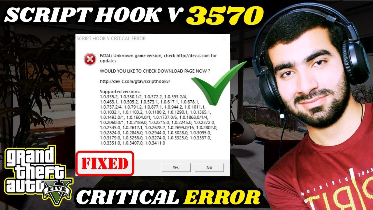How to Fix Script Hook V Critical Error in GTA 5 | Script Hook V Critical Error GTA 5 | Khaas Gamer