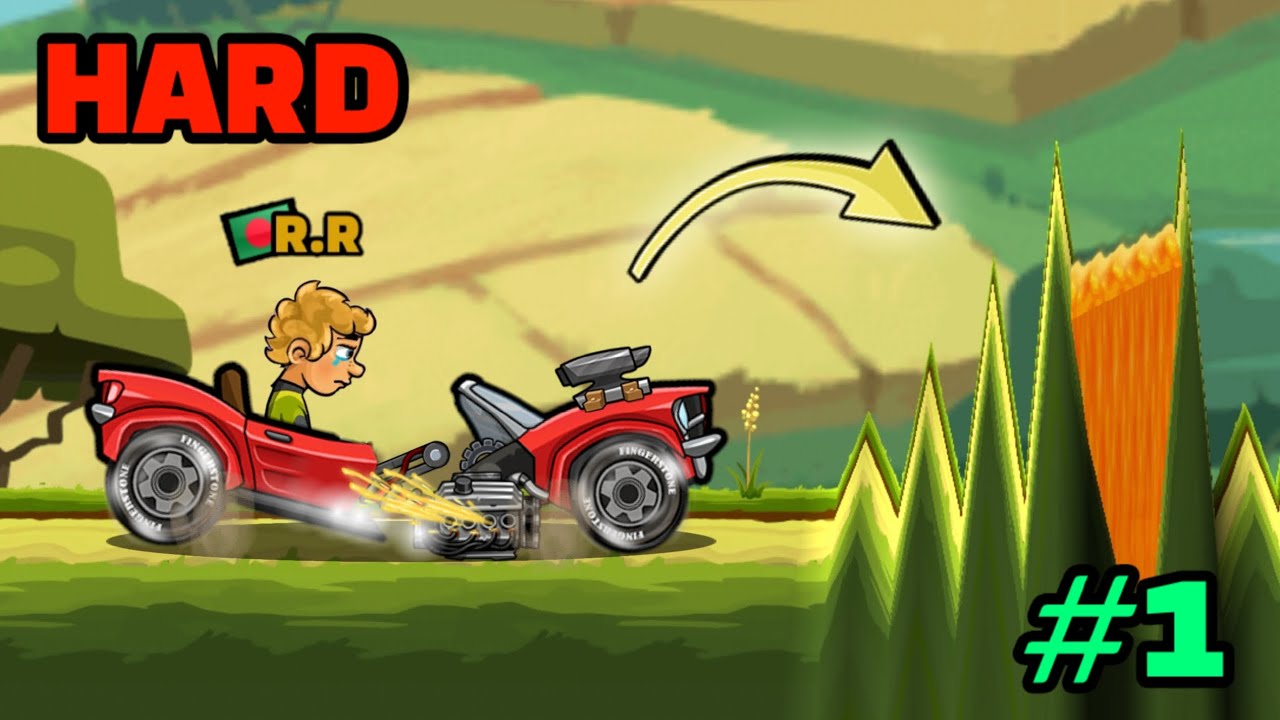 10 EASY TO HARD MAP 😍 JULY EP 1 | Hill Climb Racing 2