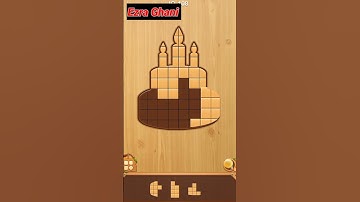 Tetris Animation 😱 game WOOD PUZZLE #2#tetris #animation #game #jelly #woodpuzzle#shorts#coffindance