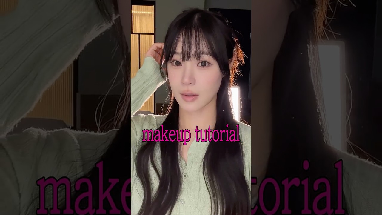 단아한데 똘망하고 청순한데 심심하진 않은 메이크업