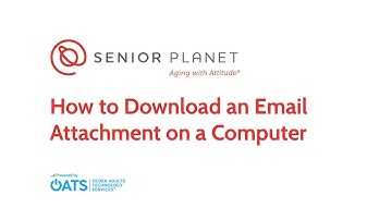 How to Download an Email Attachment on a Computer