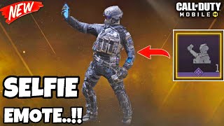 NEW *SELFIE* EMOTE + CHINESE BATTLE PASS REWARD || COD MOBILE LEAKS || COD MOBILE FREE EMOTES
