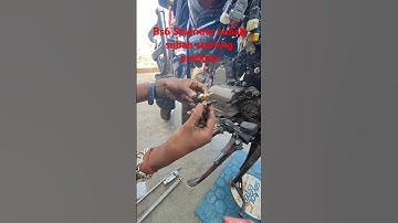 bs6 Splendor super starting problem oil temperature sensor replace#viralvideo #automobile #