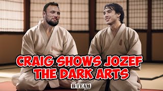 Sensei Craig Jones Teaches Disciple Jozef Chen in Ways of Guard Passing & Top Pressure