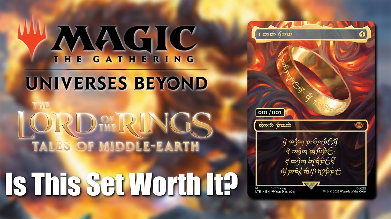 Magic The Gathering Universes Beyond, Lord of the Rings Tales of Middle ...