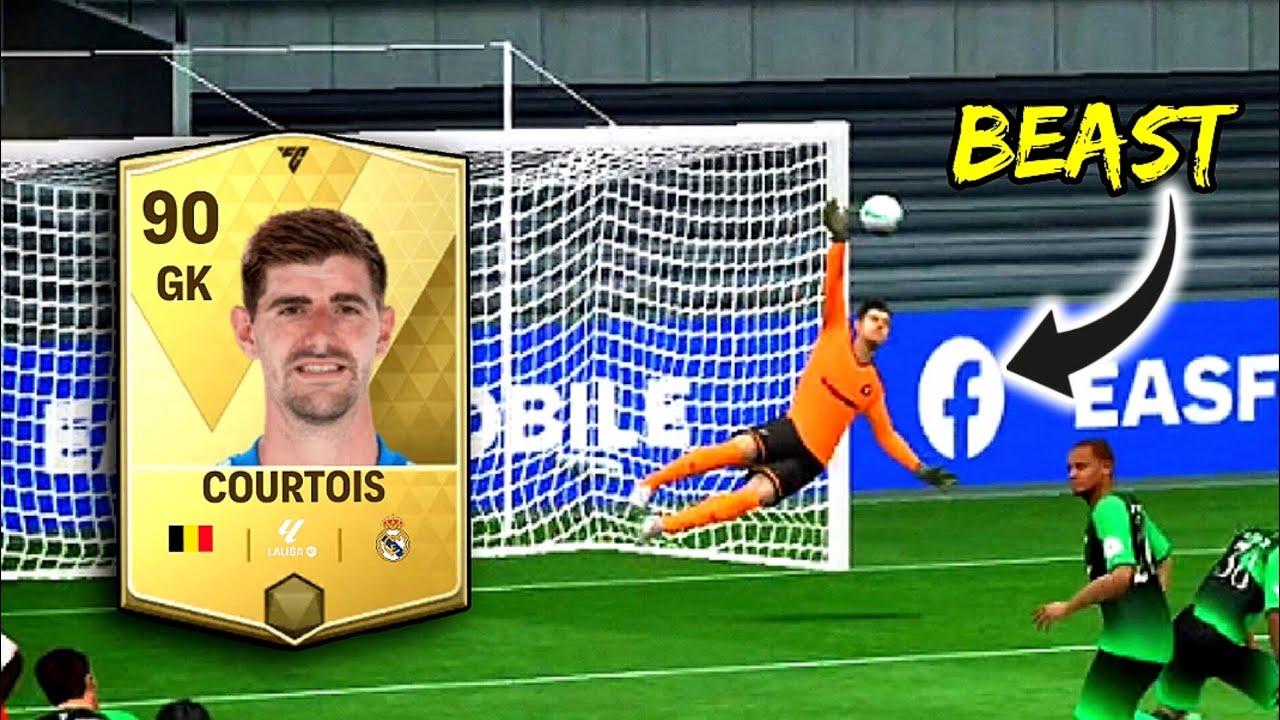 90 COURTOIS'S REVIEW || IS HE GOOD? 🤔|| FC MOBILE GAMEPLAY ⚽