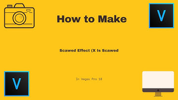 How To Make Scawed Effect (X Is Scawed) l Vegas Pro 18