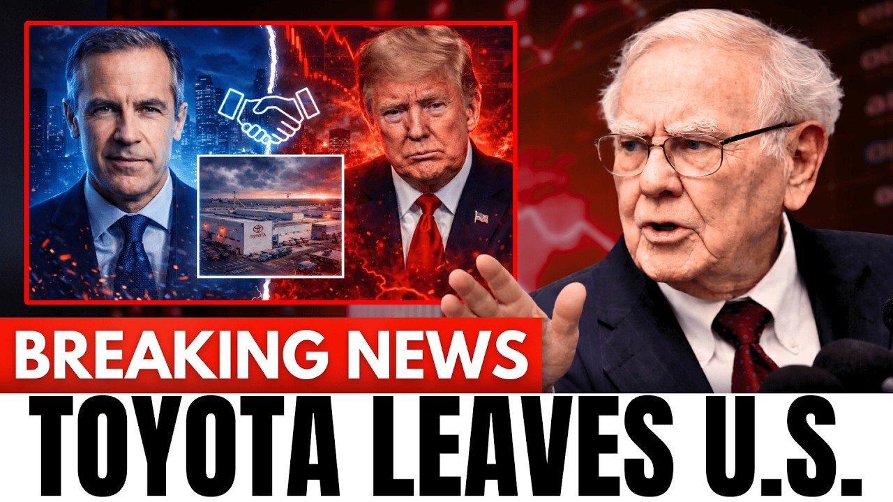 BREAKING: Japan Picks Canada as Toyota Leaves Alabama, $9B Megafactory Moves Out | Buffett Responds