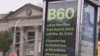 Free bus ride pilot program starts in New York City