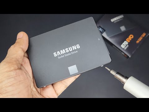 Samsung 870 EVO 1TB SSD - Disassembly - What's Inside?