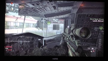 Sick Quickscope Collateral In MW3