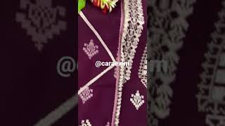 gorgeous maroon colour saree online