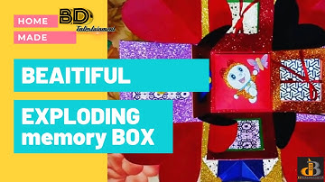 Beautiful Exploding Gift Box/Memory Box For Birthday