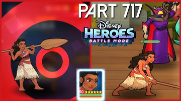 Disney Heroes Battle Mode RED BADGE MOANA PART 717 Gameplay Walkthrough - iOS / Android