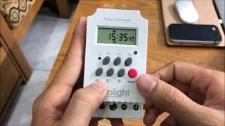 timer hẹn giờ điện tử - hướng dẫn sử dụng timer điện tử