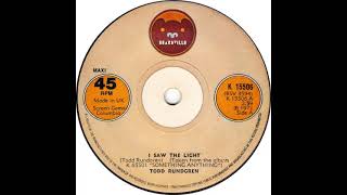 UK New Entry 1973 (129) Todd Rundgren - I Saw The Light