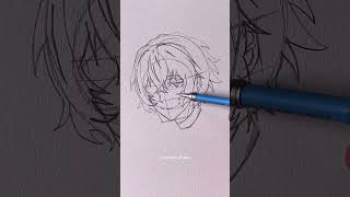 Draw Osamu Dazai #short