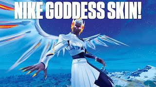 🔴 Using the New NIKE GODDESS Skin in Fortnite!