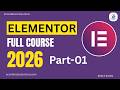 ✅ Elementor WordPress Tutorial for Beginners 2026 ✅ || EcomBoost Solutions.