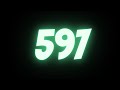 597 Seconds Countdown Timer with Loud Alarm | 9m57s Stopwatch