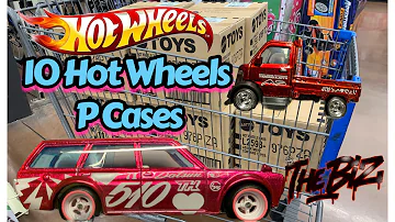 Came across 10 Hot Wheels M Cases!Datsun 510 Wagon & Mighty K Super Treasure Hunts