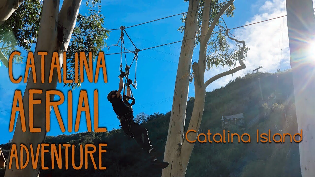 Catalina Aerial Adventure YouTube