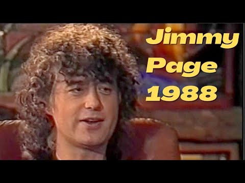 Jimmy Page - interview England 1988 HD