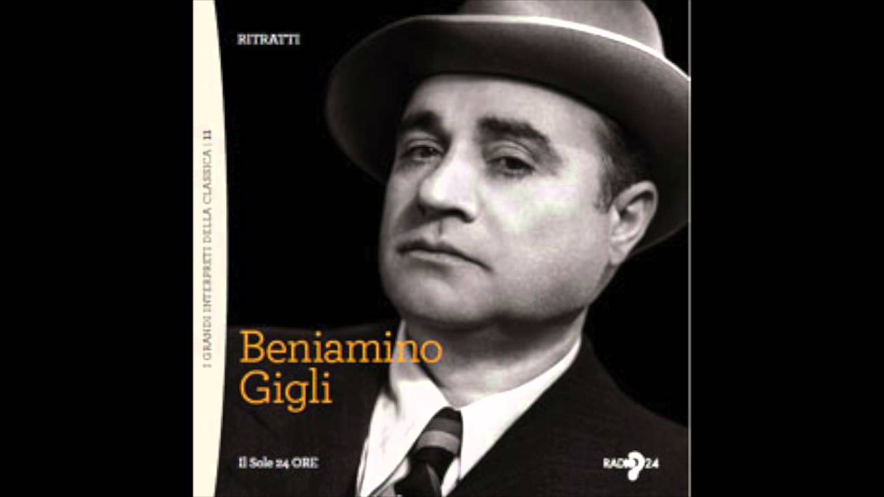 Beniamino Gigli Dio Mi Potevi Scagliar Audio HQ