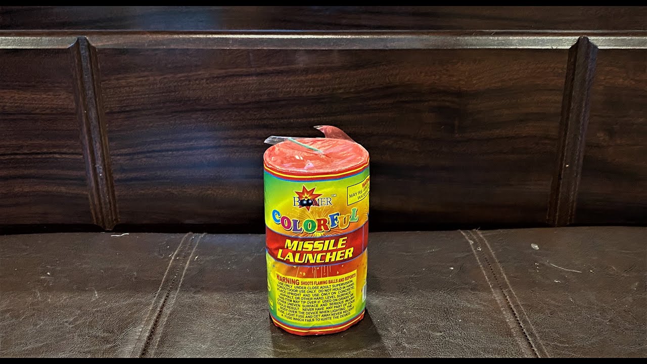 Boomer Fireworks - Colorful Missile Launcher