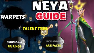 call of dragons - NEYA Talent Tree guide | warpets artifacts pairings CAMOUFLAGE applications screenshot 3