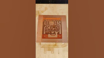 Detailed process of making a PCB using the ComMarkerB6 fiber laser engraver#pcb#fiberlaserengraving