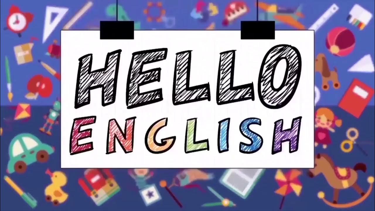 Английский для детей. Здесь написано hello я изучаю английский. Hello flashcards for kids. Изучаем английский. Надпись hello.