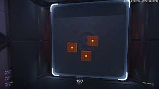 **TOP 150 AIMERS** SteelSeries GG 3D Aim Trainer tile frenzy 189 pts