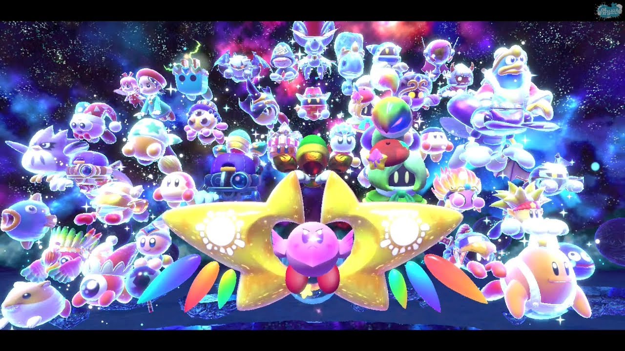 별의 커비 스타 얼라이즈 - 엔딩 영상 (Kirby Star Allies / Switch) - YouTube