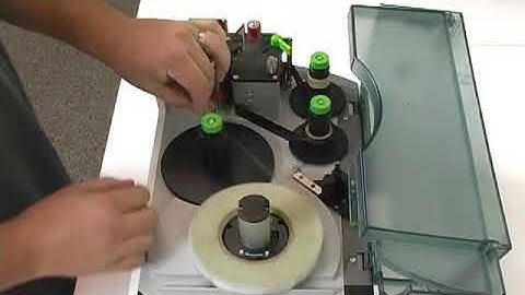 Loading Labels on Sci-Print SOLO and VX Series Labelers