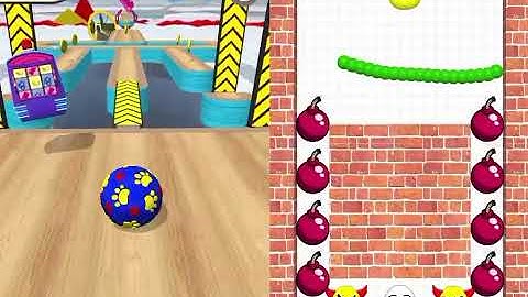 Help me tricky puzzle: Logic puzzle vs Twerk : Going Ball| All Levels | Satisfying ASMR Gameplay