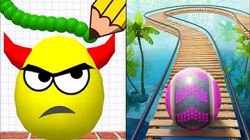 Help me tricky puzzle: Logic puzzle vs Twerk : Going Ball| All Levels | Satisfying ASMR Gameplay