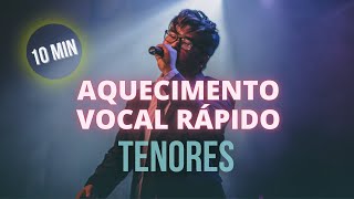 Aquecimento Vocal Rápido Para Tenores 10Min